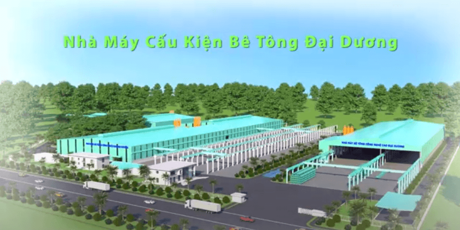 Dự án nhà máy cấu kiện bê tông cốt thép công nghệ cao Đại Dương